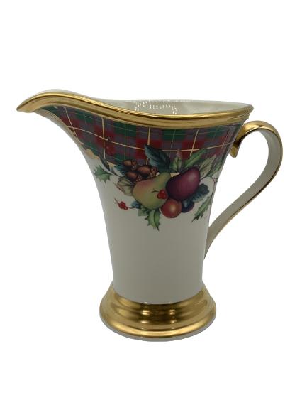 VINTAGE LENOX HOLIDAY TARTAN SMALL PITCHER 4.5" (1 of 3)