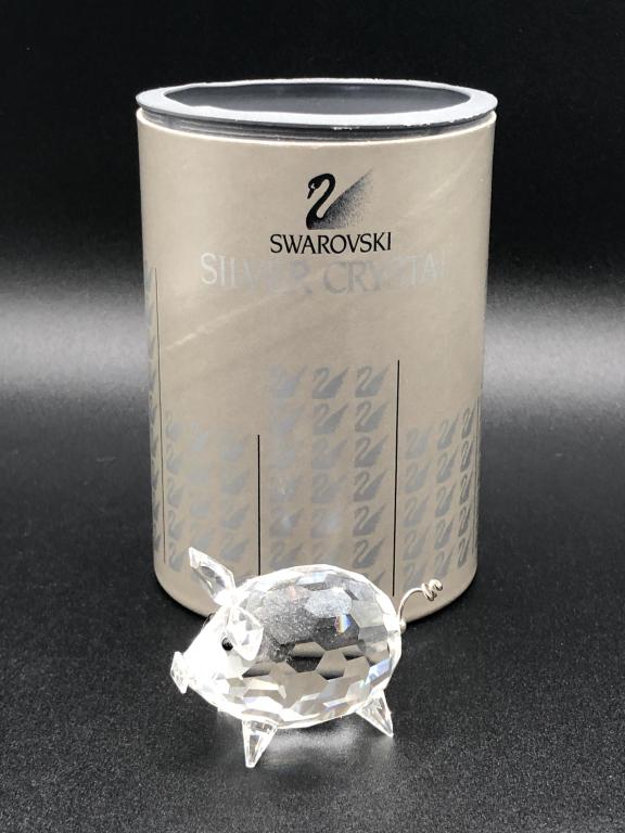 SWAROVSKI CRYSTAL PIG 2.5" (1 of 5)