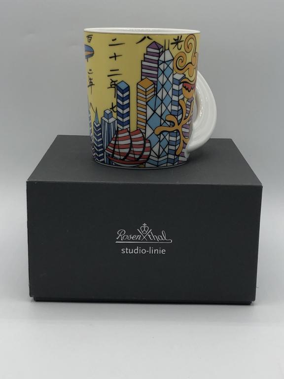 ROSENTHAL STUDIO CITY CUP MUG #22 HONG KONG (1 of 6)