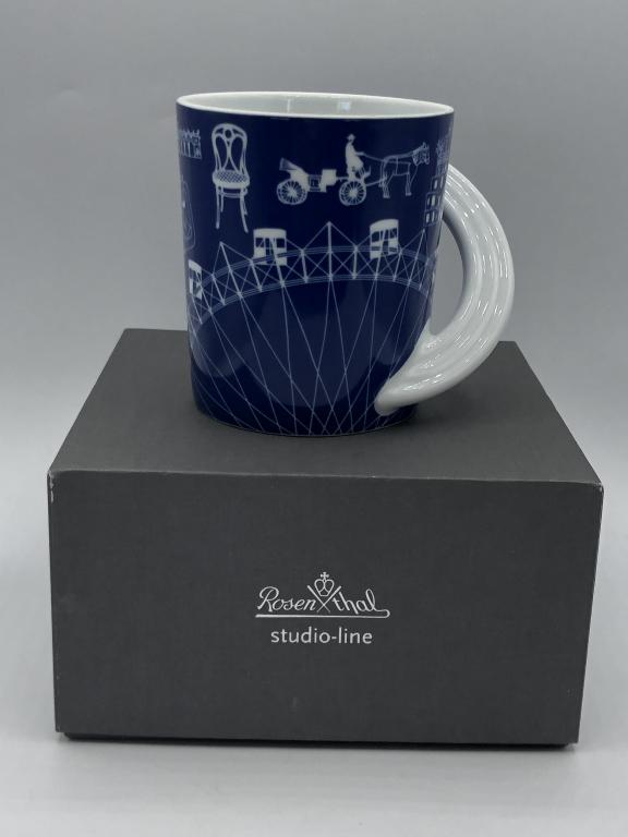ROSENTHAL STUDIO CITY CUP MUG #16 VIENNA (1 of 6)