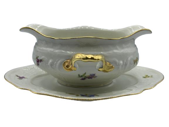 VINTAGE ROSENTHAL CLASSIC ROSE GRAVY DISH  9" (1 of 4)