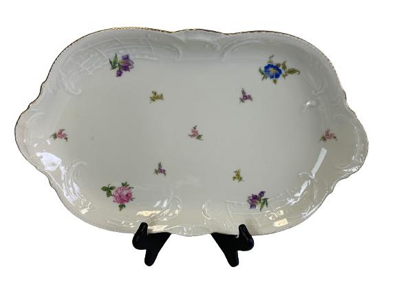 ROSENTHAL CLASSIC ROSE LARGE OVAL SERVING DISH 15" (1 of 3)