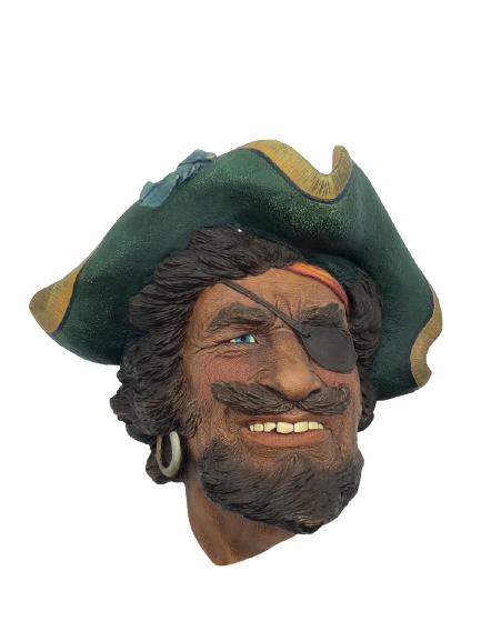 VTG BOSSONS PIRATE WALL ORNAMENT SIR HENRY MORGAN (1 of 5)