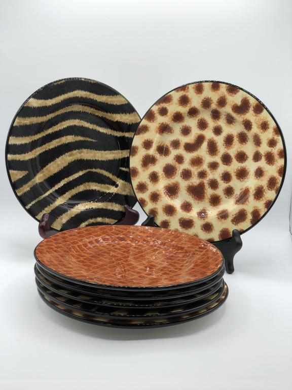 LOT/7 VINTAGE SERENGETI BY CENTRUM SALAD PLATES (1 of 4)