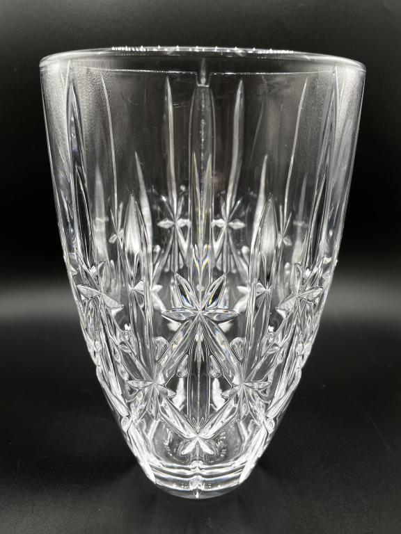 VINTAGE WATERFORD MARQUIS CRYSTAL GLASS VASE 9" (1 of 3)