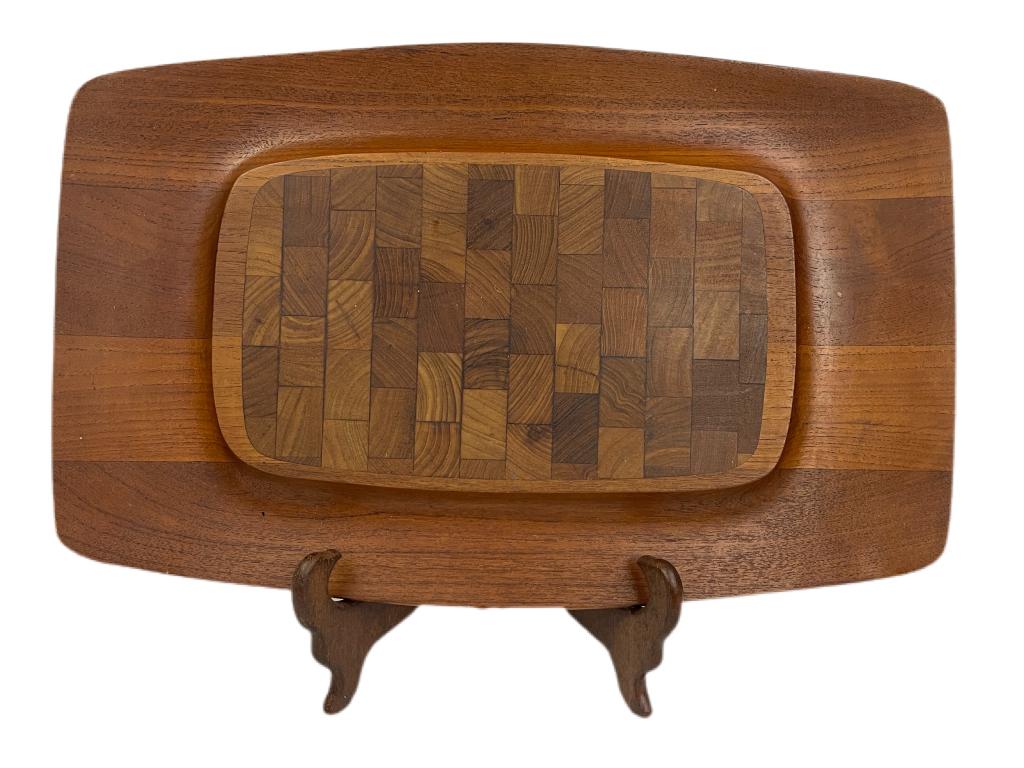 VTG DANSK TEAK CHEESE BOARD (1 of 4)