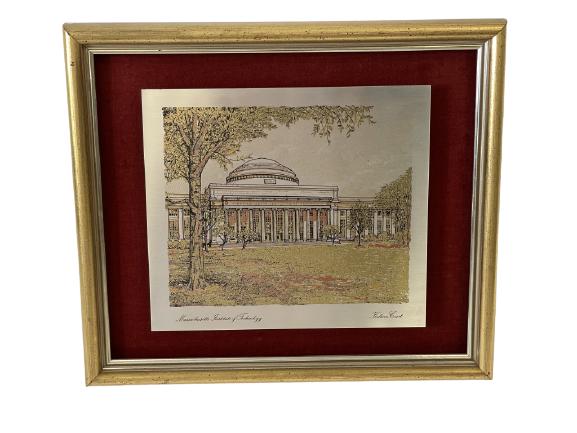 MASSACHUSETTS INSTITUTE OF TECHNOLOGY ART 15" (1 of 2)