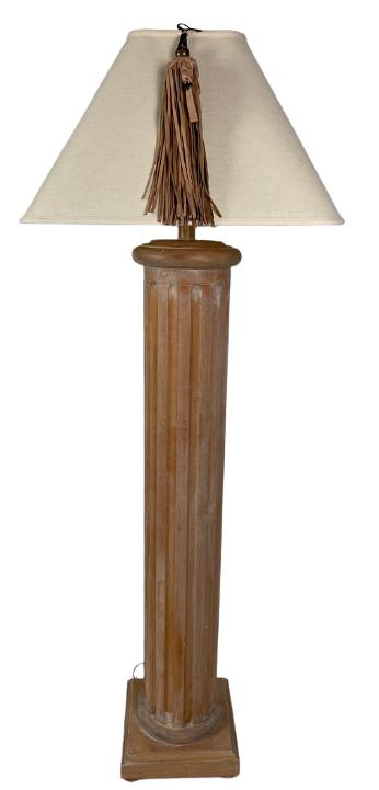SOUTHWEST MODERN OVERSIZED COLUMN FLOOR LAMP 63" (1 of 6)