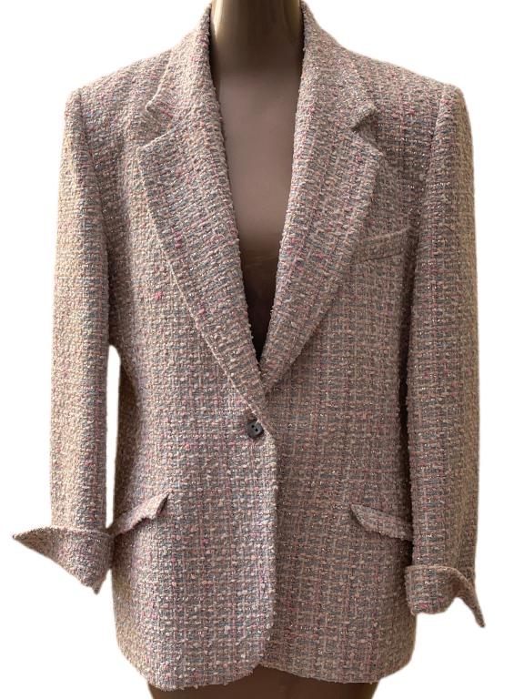 VIA CONDOTTI  PASTEL JACKET SZ 12 (1 of 6)