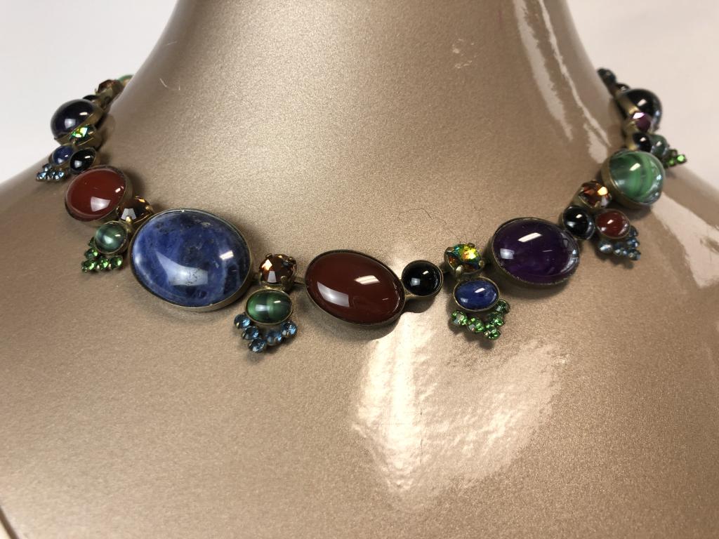 VINTAGE SORRELLI SCARAB-STYLE CHOKER 14" (1 of 3)