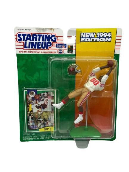 JERRY RICE STARTING LINEUP COLLECTIBLE FIGURE NIB (1 of 3)