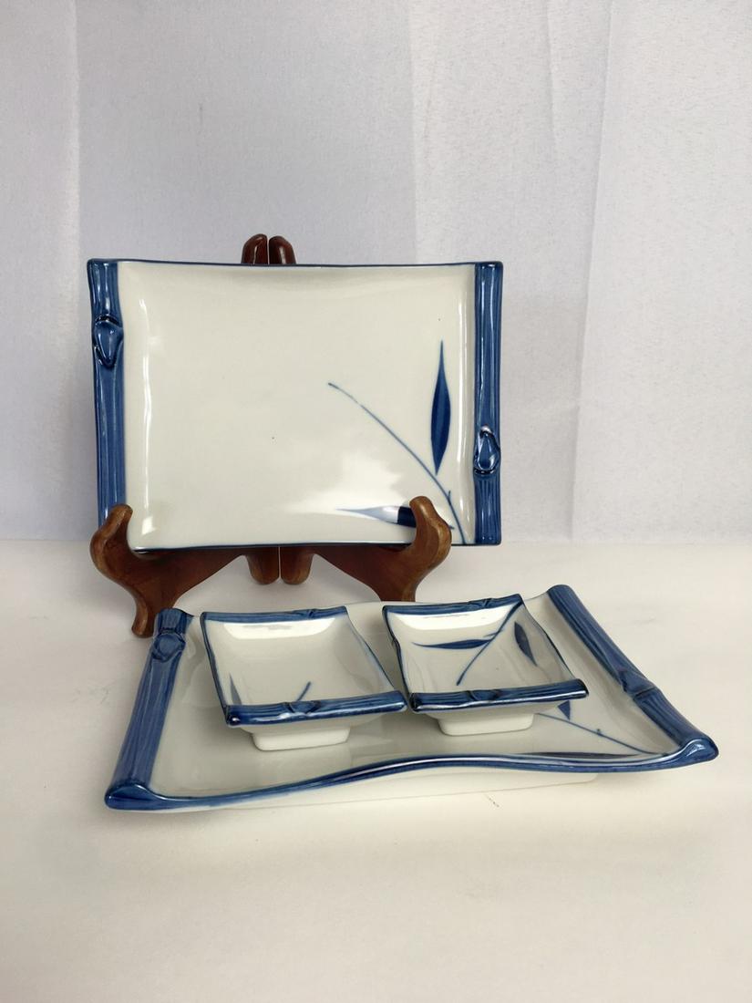 VINTAGE SUSHI SET FOR TWO (1 of 4)