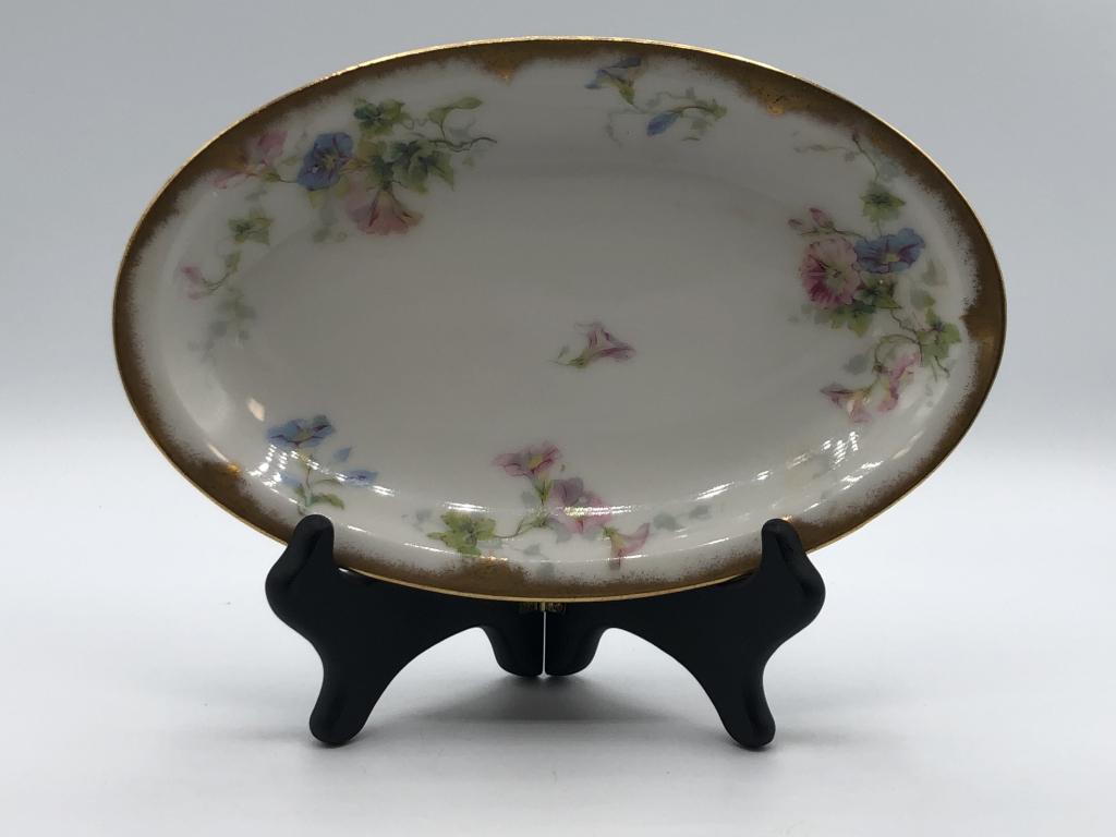 VTG THEODORE HAVILAND FLORAL SMALL OVAL PLATTER (1 of 3)
