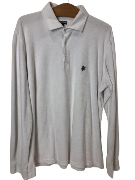 VILEBREQUIN MENS WHITE IVORY LS POLO SHIRT XXL (1 of 4)