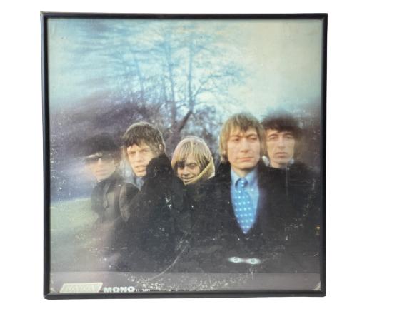 ROLLING STONES "BETWEEN THE BUTTONS" FRAMED ALBUM (1 of 1)