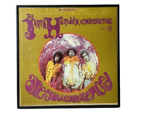 JIMI HENDRIX "ARE YOU EXPERIENCED" FRAMED RECORD (1 of 1)