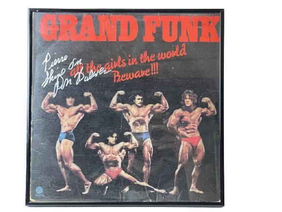 SIGNED DON BREWER GRAND FUNK RAILROAD RECORD ALBUM (1 of 2)