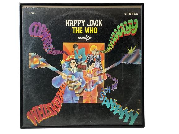 1966 THE WHO " HAPPY JACK"  FRAMED VINYL RECORD (1 of 1)