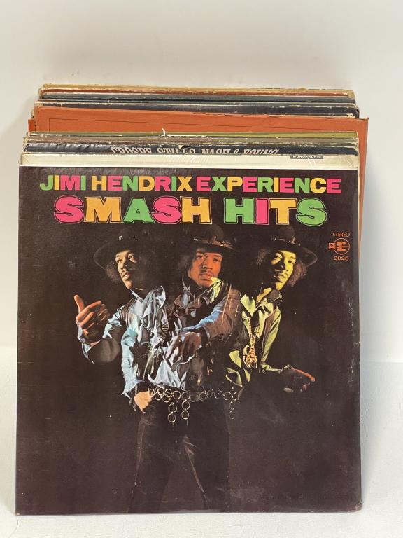 ASSORTED 1970'S - 1980'S ROCK & ROLL RECORD ALBUMS (1 of 3)