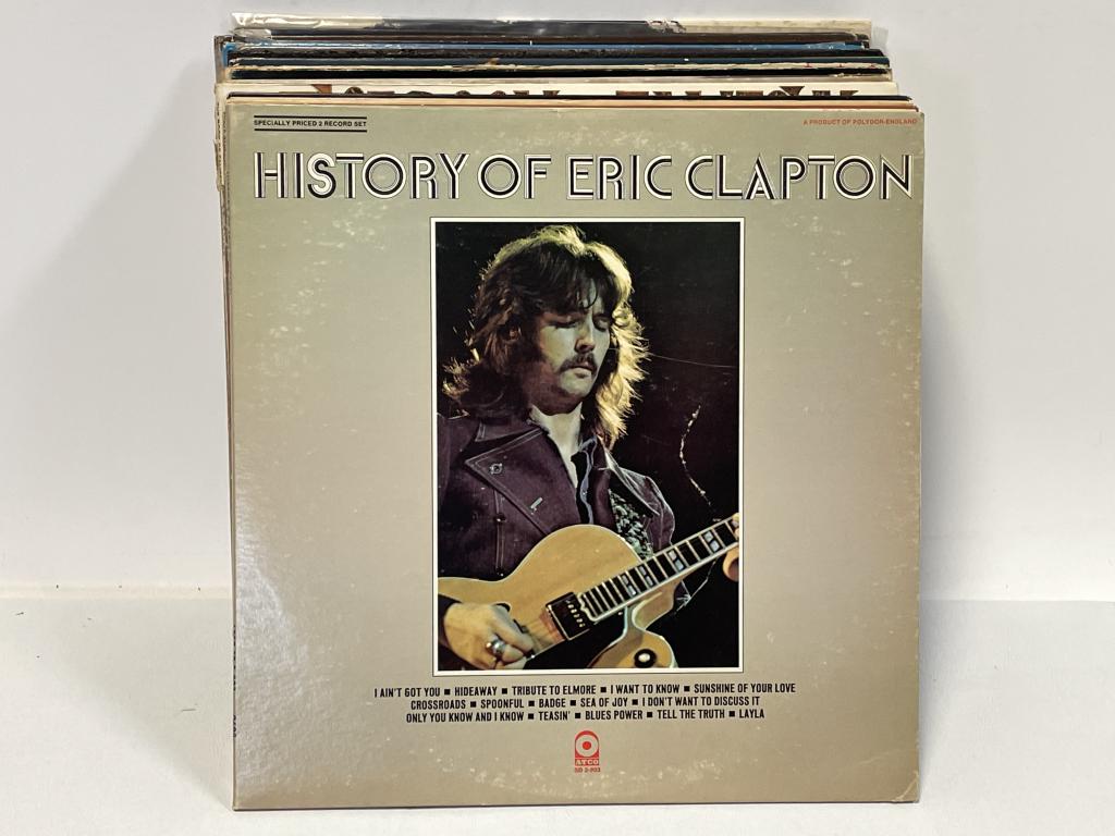 ASSORTED 1970'S - 1980'S ROCK & ROLL RECORD ALBUMS (1 of 4)