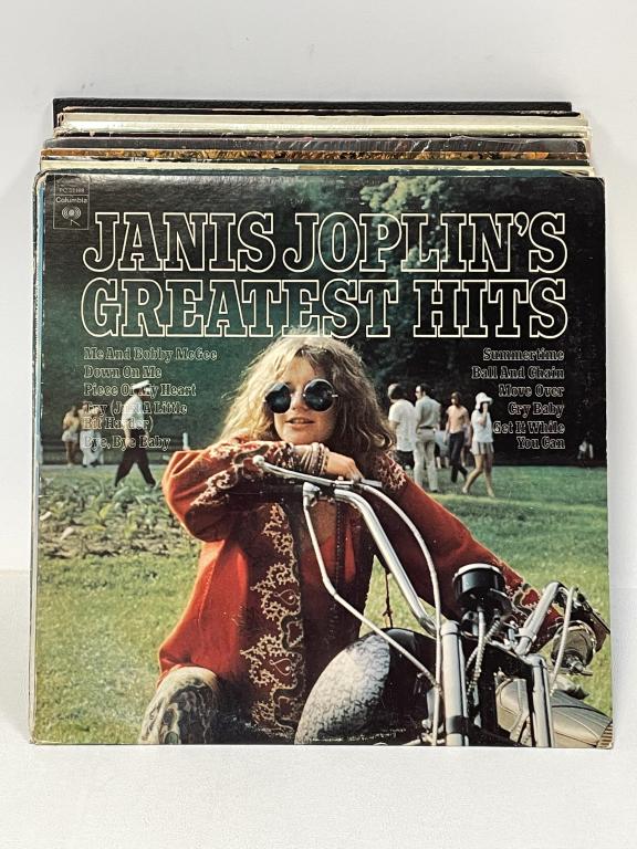 ASSORTED 1970'S - 1980'S ROCK & ROLL RECORD ALBUMS (1 of 5)