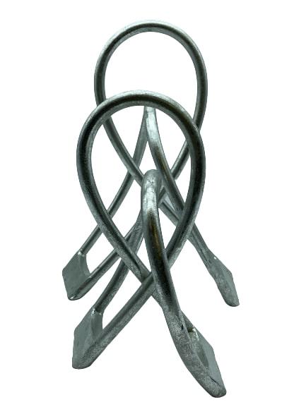 PAIR OF POST MODERN SCULPTURES 16" (1 of 5)