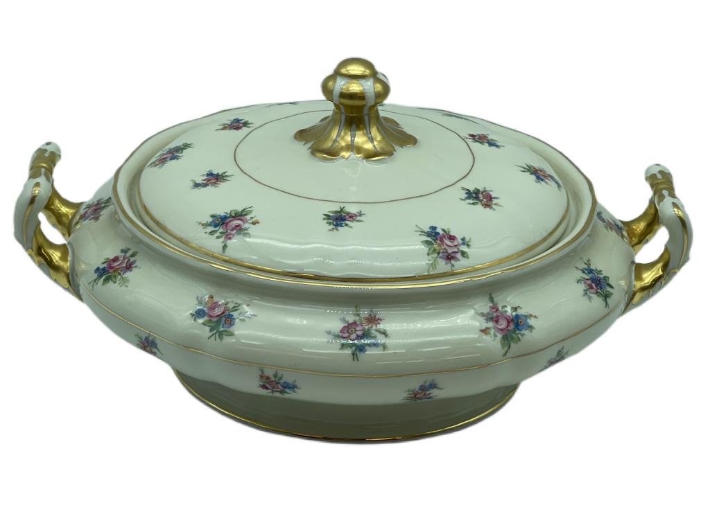 KRAUTHEIM BAVARIAN CHINA COVERED CASSEROLE: KRAUTHEIM BAVARIAN CHINA COVERED CASSEROLE