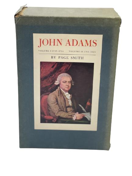 JOHN ADAMS VOLUME I AND II BY PAGE SMITH (1 of 3)
