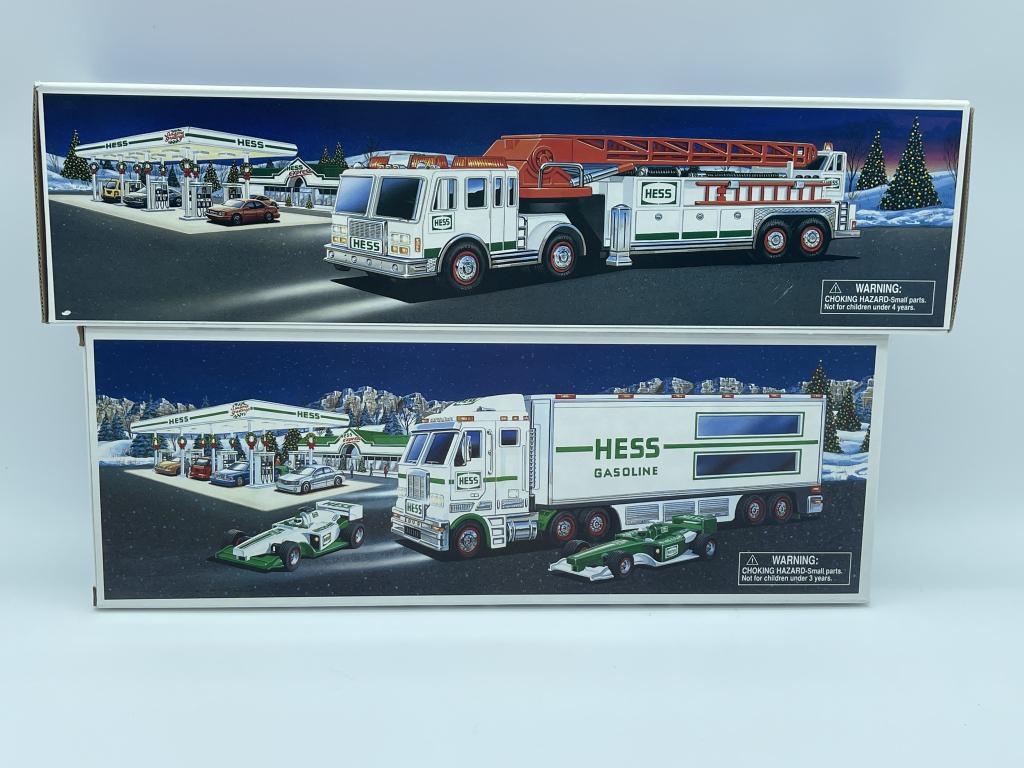 LOT OF 2 HESS TRUCKS (1 of 1)