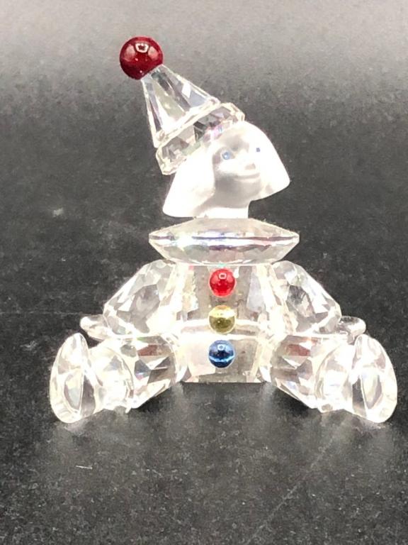 VINTAGE SWAROVSKI CRYSTAL PUPPET CLOWN 1.5" HIGH (1 of 6)