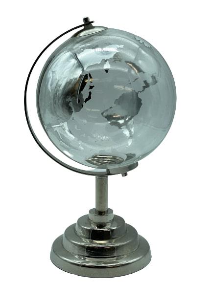 MODERN LUCITE GLOBE 18" (1 of 4)