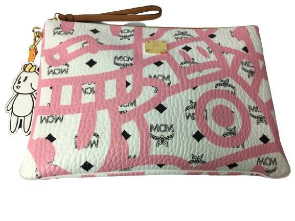 MCM LIMITED EDITION EDDIE KANG LOVELESS ZIP POUCH (1 of 6)