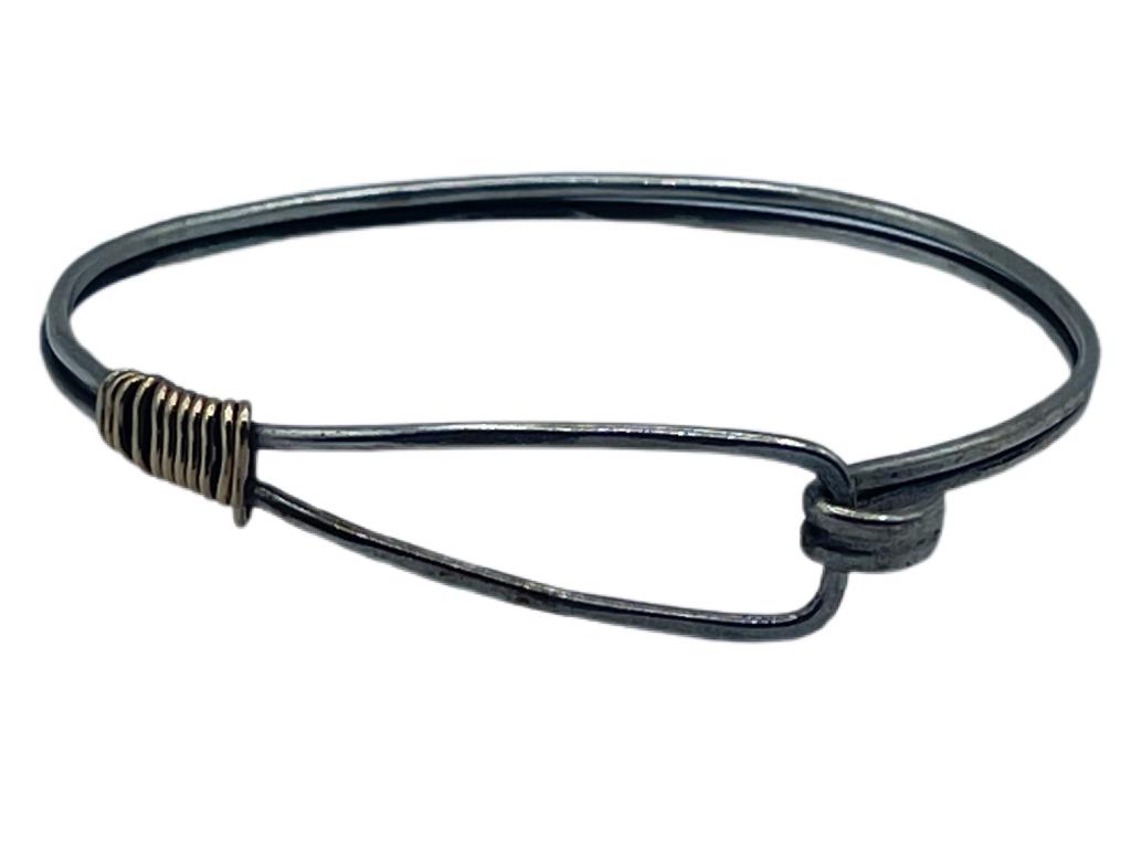 STERLING SILVER WIRE BRACELET (1 of 7)