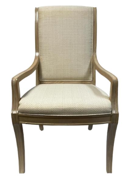 VINTAGE DREXEL HERITAGE BLEACHED OAK DESK CHAIR (1 of 6)