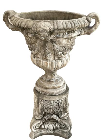 LARGE NEO CLASSICAL URN GARDEN PLANTERS 40" (1 of 5)