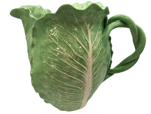 VTG DODIE THAYER LETTUCE WARE PITCHER 9" (1 of 7)