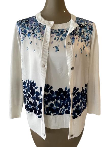 ST JOHN TWINSET SZ P (1 of 3)