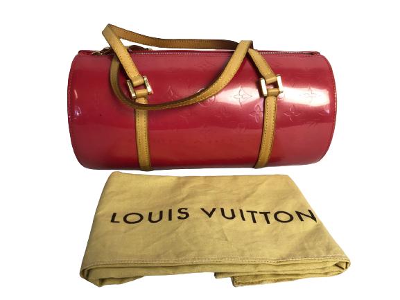 LOUIS VUITTON PINK MONOGRAM VERNIS BEDFORD BAG (1 of 5)