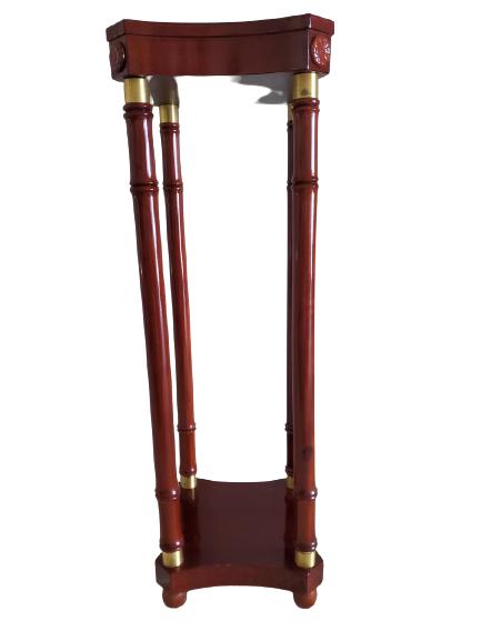 VINTAGE CHINOISERIE FAUX BAMBOO PLANT STAND/TABLE (1 of 3)