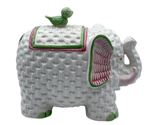 TASTE SETTER SIGNA CERAMIC ELEPHANT BOX: TASTE SETTER SIGNA CERAMIC ELEPHANT BOX