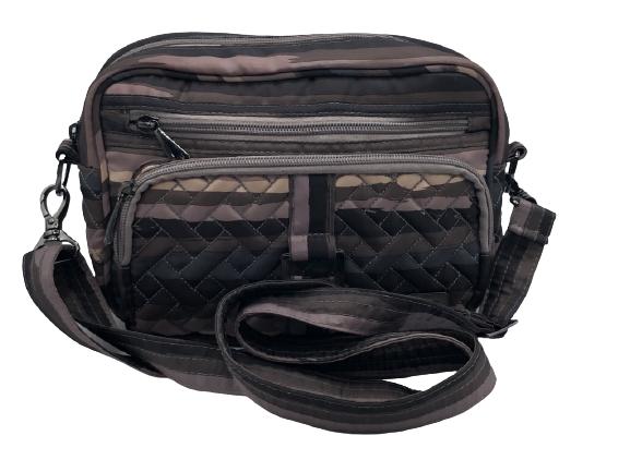 VINTAGE LUG CAROUSEL NYLON CROSSBODY BAG (1 of 4)