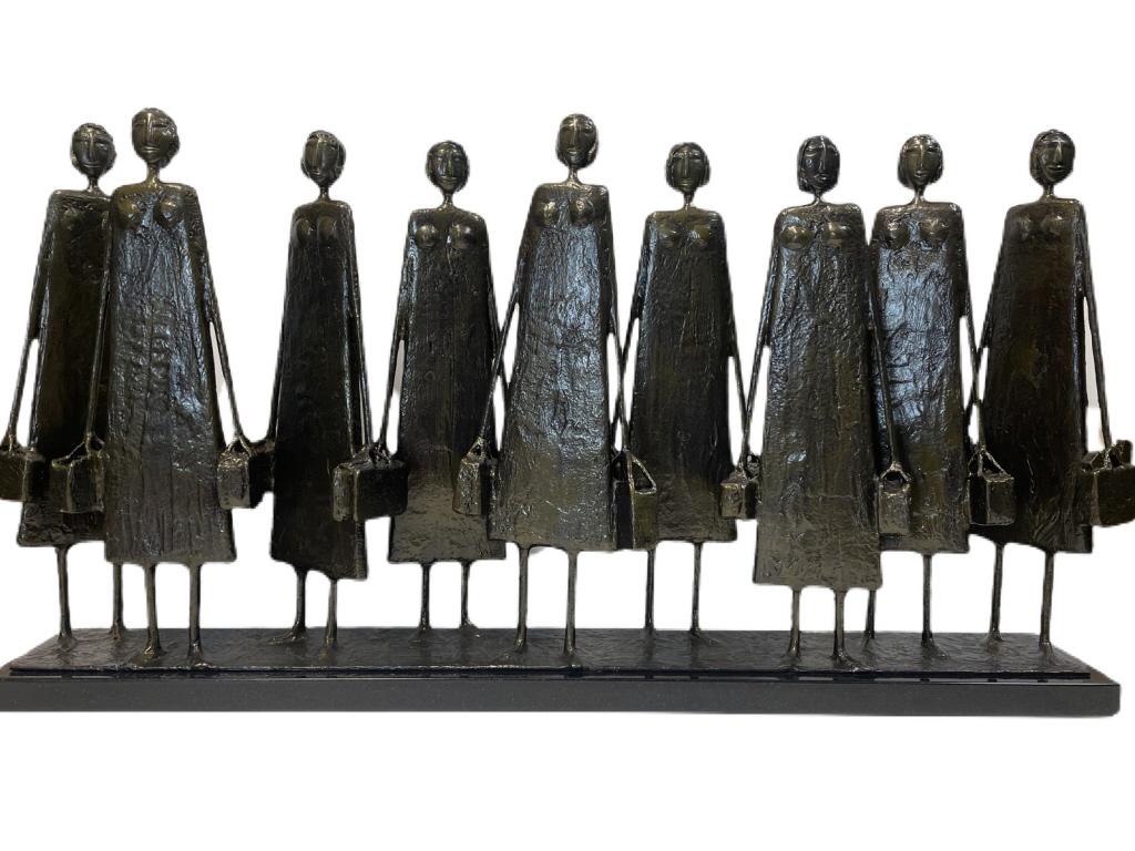 VINTAGE MODERN ALLEN WYNN SCULPTURE 40" (1 of 10)