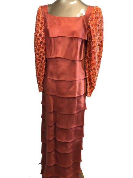 TIZIANI / LAGERFELD COUTURE EVENING GOWN DRESS (1 of 4)