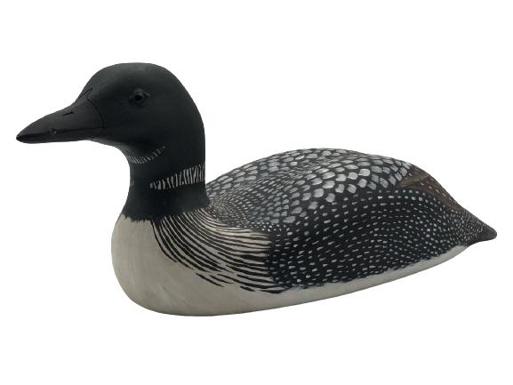 VINTAGE SIGNED VAL WAUGH DUCK DECOY (1 of 4)