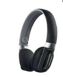 USAIN BOLT GIBSON TRAINER HEADPHONES IN BOX: TRAINER BY GIBSON USAIN BOLT TH100 EDITION BLUETOOTH HEADPHONES IN BOX-BOX HAS BEEN OPENED, ALL ACCESSORIES PRESENT, NEW -STOCK PHOTO-DP9721