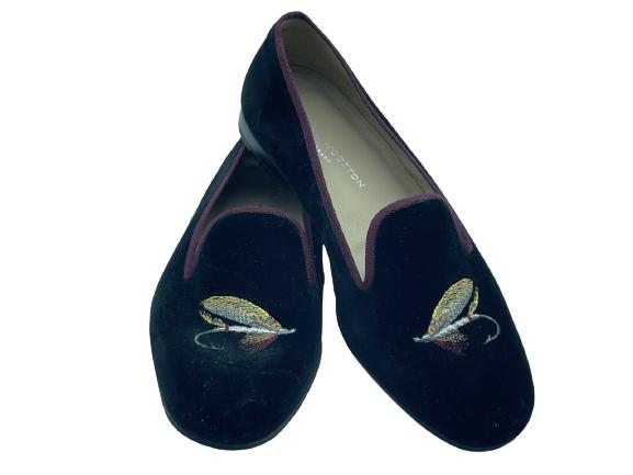 STUBBS WOOTTON PALM BEACH MENS SHOES SZ 10: STUBBS WOOTTON PALM BEACH MENS SHOES SZ 10 -MADE IN SPAIN-FIREFLY MOTIF