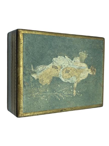 VINTAGE HAND PAINTED BOX (1 of 5)