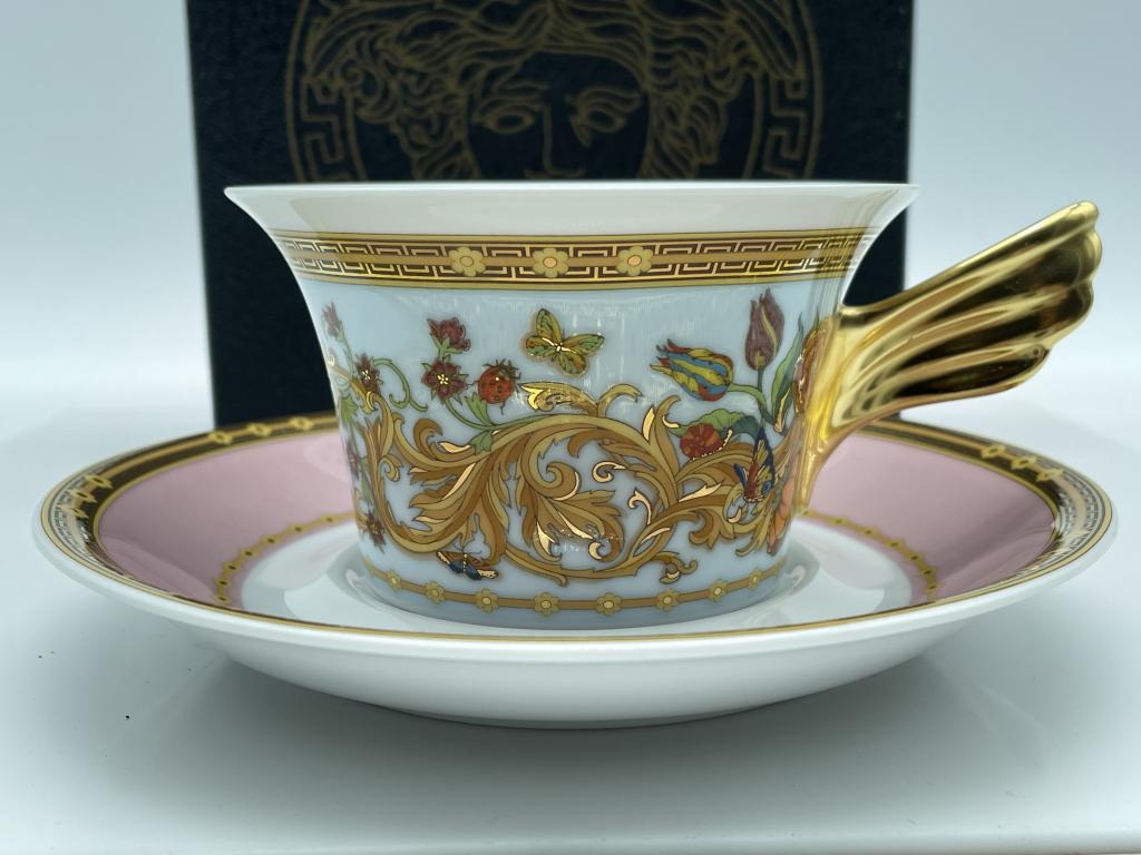VERSACE ROSENTHAL IKARUS TEA CUP & SAUCER (1 of 5)
