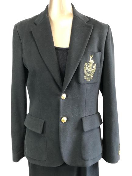 VTG POLO RALPH LAUREN CRESTED BLAZER SIZE 12 (1 of 7)