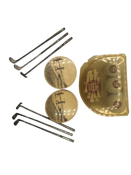 LOT OF VINTAGE GOLF THEMED ITEMS (1 of 3)